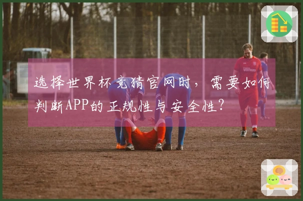 选择世界杯竞猜官网时，需要如何判断APP的正规性与安全性？