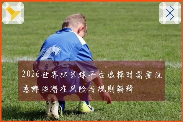 2026世界杯买球平台选择时需要注意哪些潜在风险与规则解释