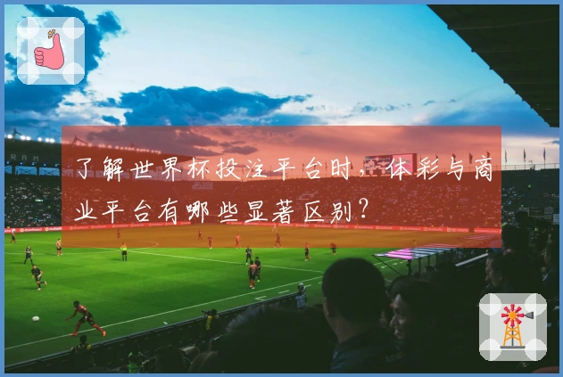 了解世界杯投注平台时，体彩与商业平台有哪些显著区别？